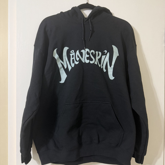 Maneskin Other - Maneskin Zitti e Buoni Pullover Black Hoodie